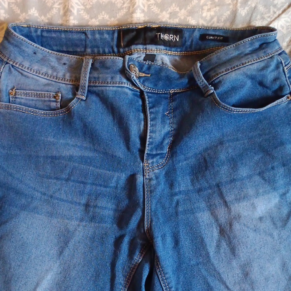 Thorn Blue Jean Shorts